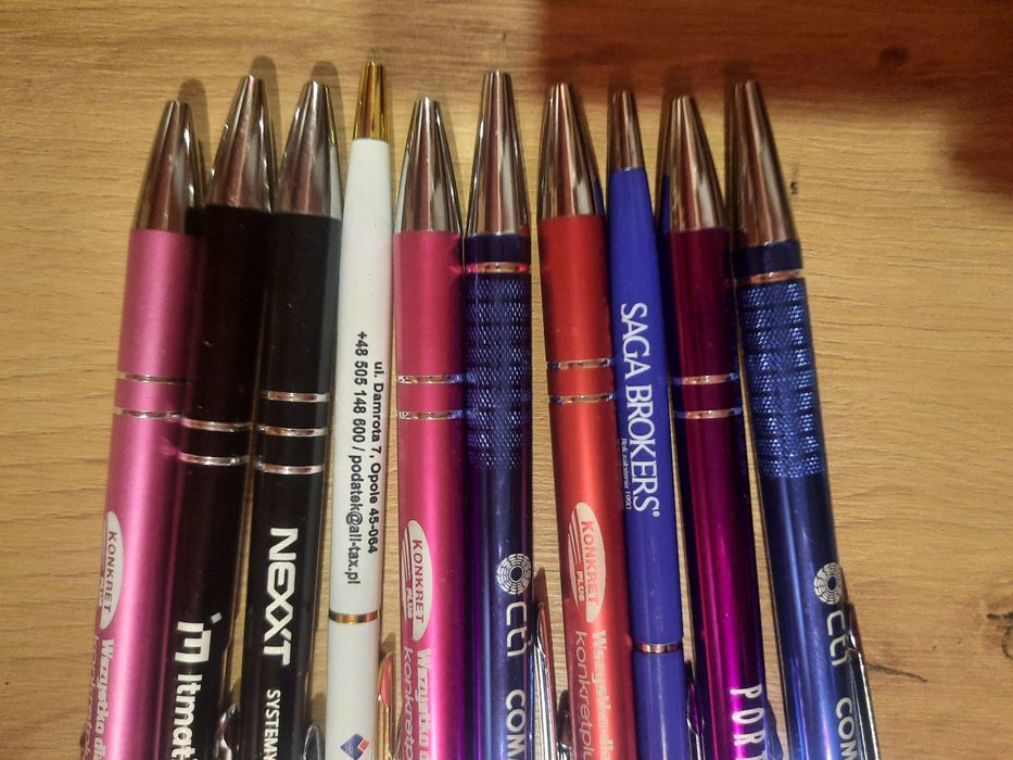 Długopisy nowe, nieużywane po 2zł/szt.