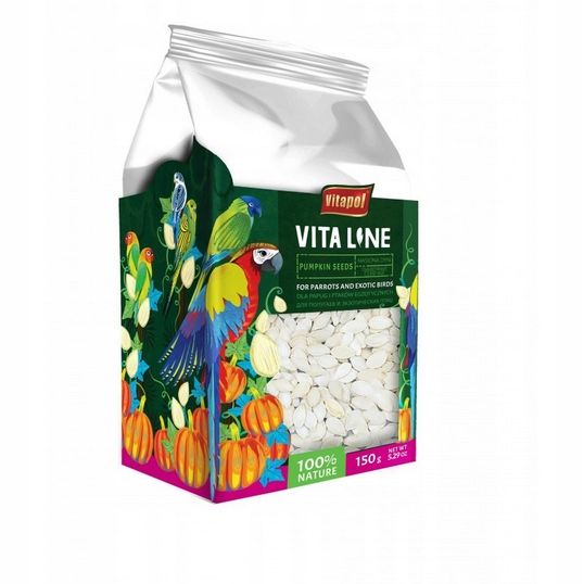 Vitaline Nasiona Dyni Dla Papug I Ptaków Egzotycznych Vitapol 150g