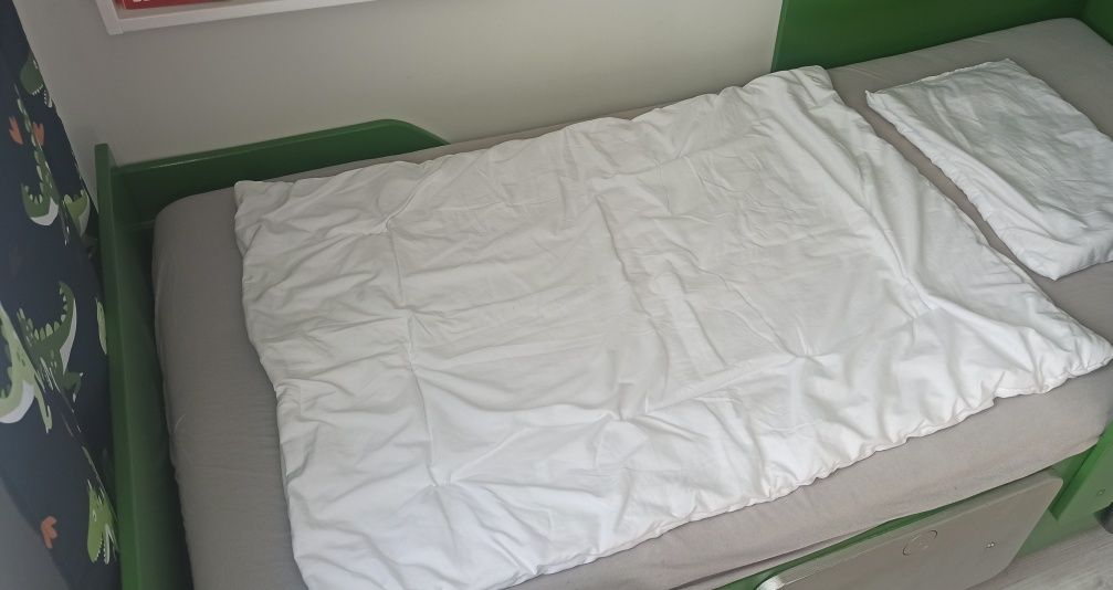 Kołdra do łóżeczka dziecięcego antyalergiczna z poduszką
