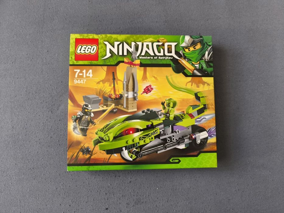 LEGO Ninjago 9447 Lasha's bite cycle
9447 Nowe LEGO Ninjago 9447 Kolek
