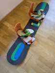 Burton Hero 130 deska snowboardowa snowboard wiązania Forum Flow Union