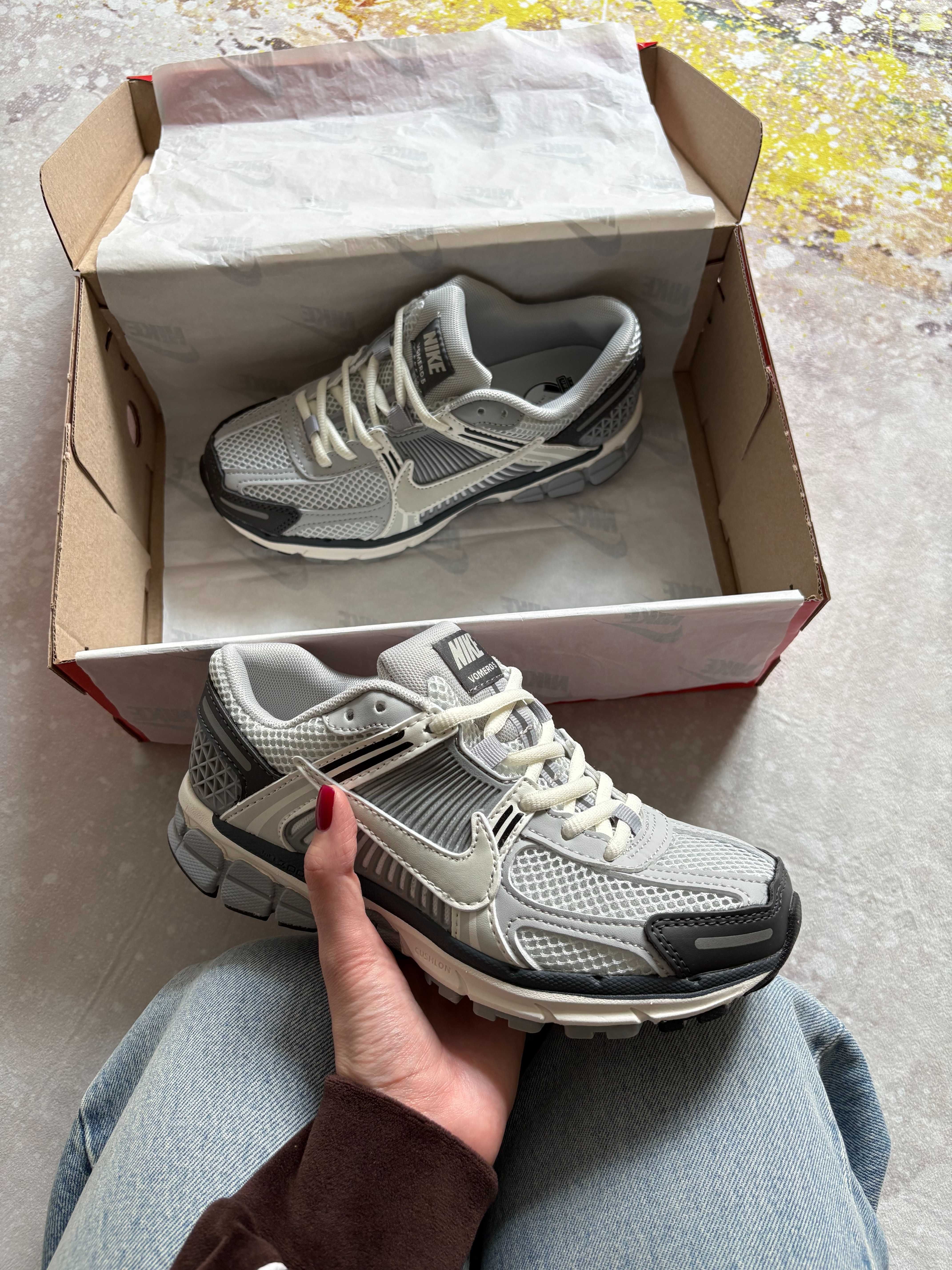 ‼️ Кросівки Nike Air Zoom Vomero 5 Grey Black