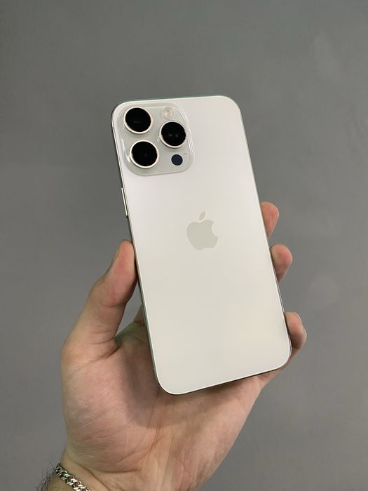 iPhone 15 Pro Max 256Gb White Titanium Neverlock з Гарантією