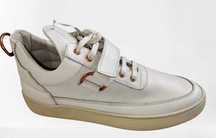 FILLING PIECES LOW TOP CLASP WHITE - Cudne Sneakersy Skórzane 43 Nowe