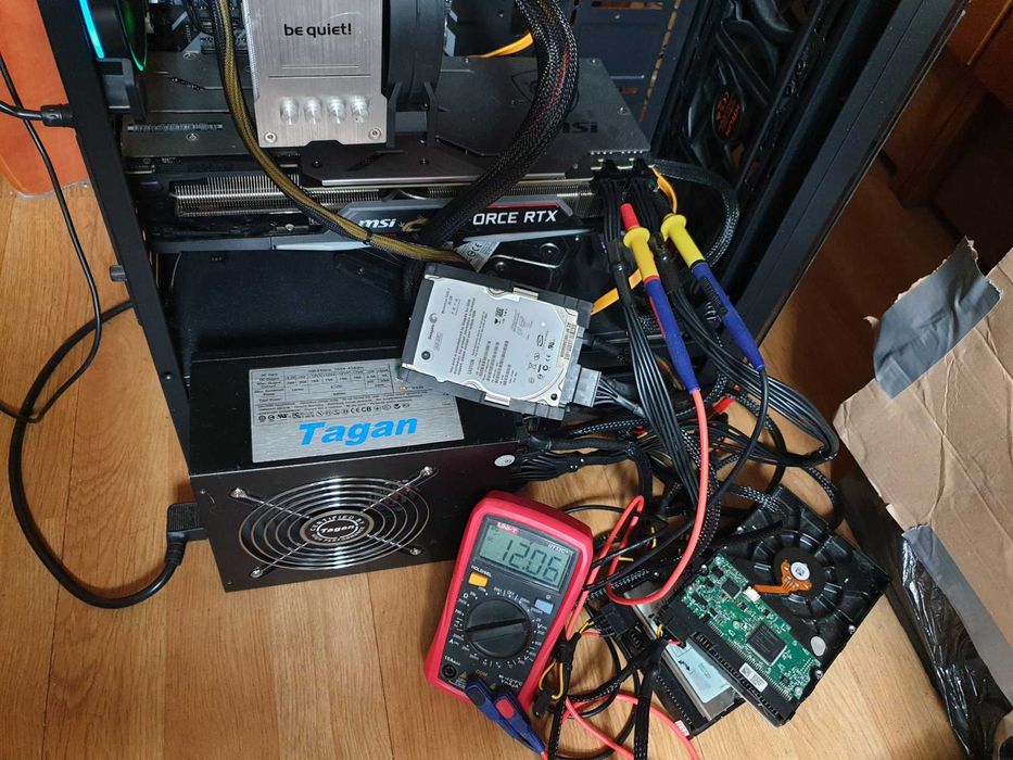 Tagan TG680-BZII 680W – mocarny zasilacz do gier, nowe okablowanie !