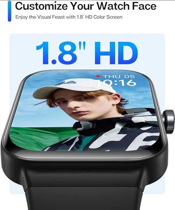 Smartwatch 18-cala Bluetooth 110 Trybów Sportowych Monit. Zdrowia