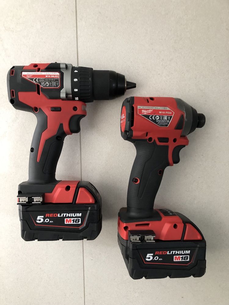 Безщітковий акум.Інструмент Milwaukee M18 FID 2 ,M18 CBLDD