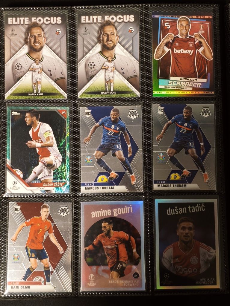 Mix kart specjalnych Panini i Topps! Wybór