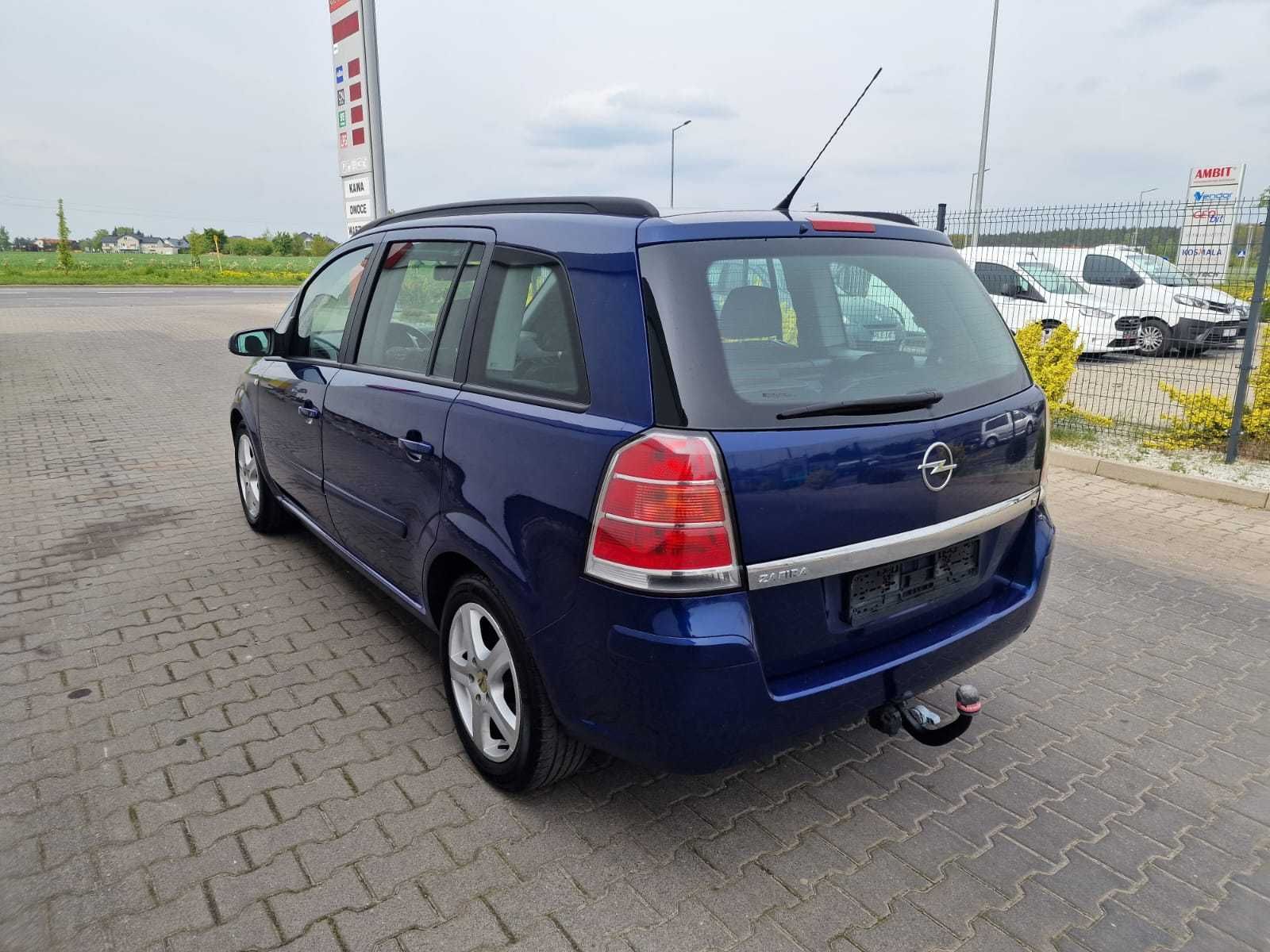 Opel Zafira B 1,8 Benzyna 140km, 7-os, Alu-felgi, Hak, Tempomat
