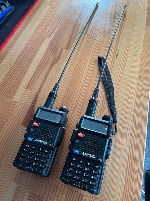 Пара Baofeng UV-5R 8W Вже зашиті частоти! з посиленою антеною NA 771
