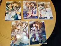 Manga Girl Friends Girlfriends komplet tomy 1-5