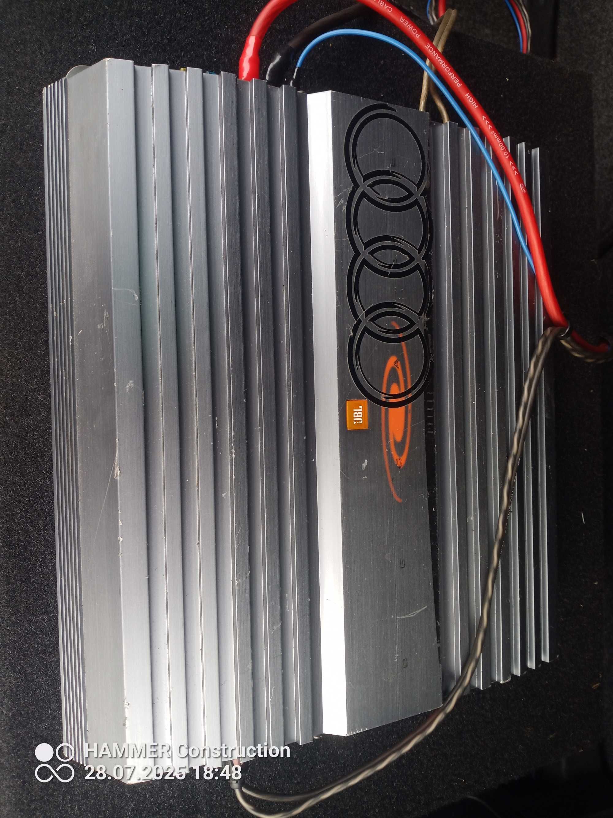 Wzmacniacz JBL + Tuba Pioneer