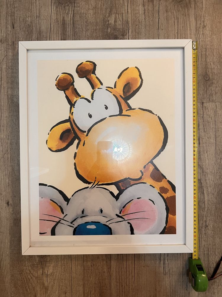 Poster com moldura criança