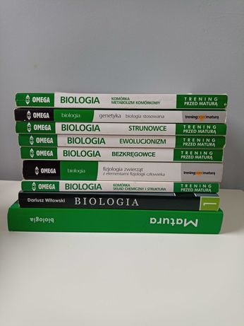 Książki/ repetytorium do nauki biologii