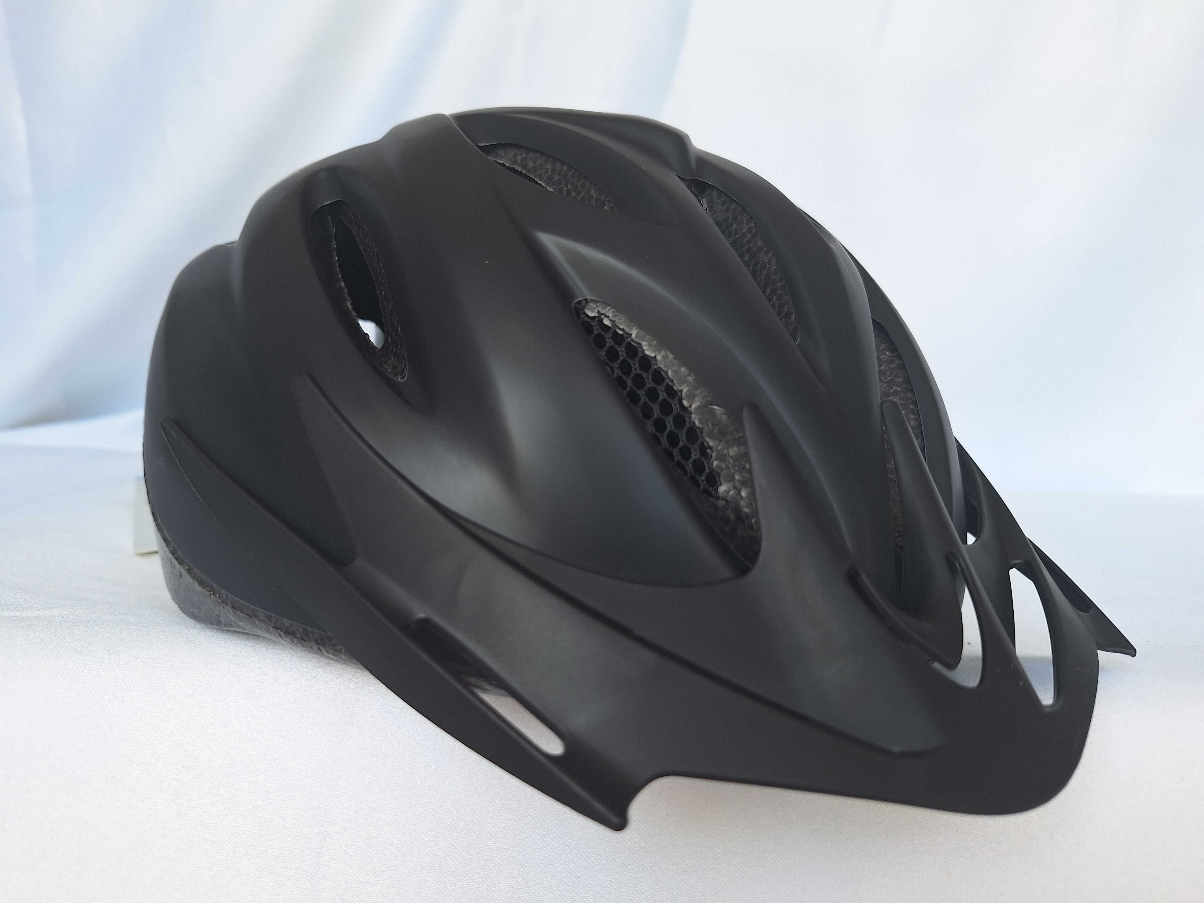 Kask rowerowy Fischer Helm FZ-016 Fahrad Black Matt L 58-61cm