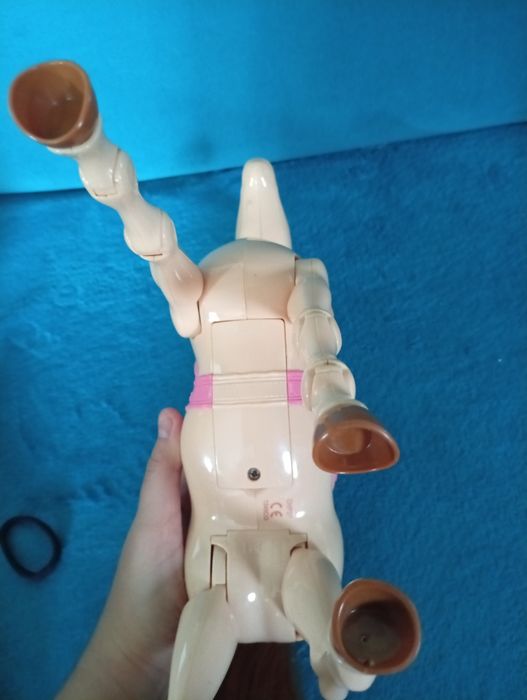 Koń dla barbie razem z lalką