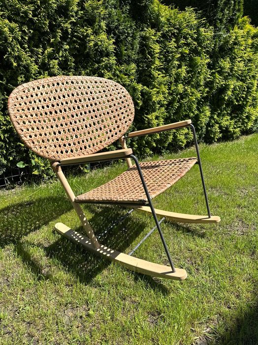 Fotel bujany ratanowy GRONADAL IKEA