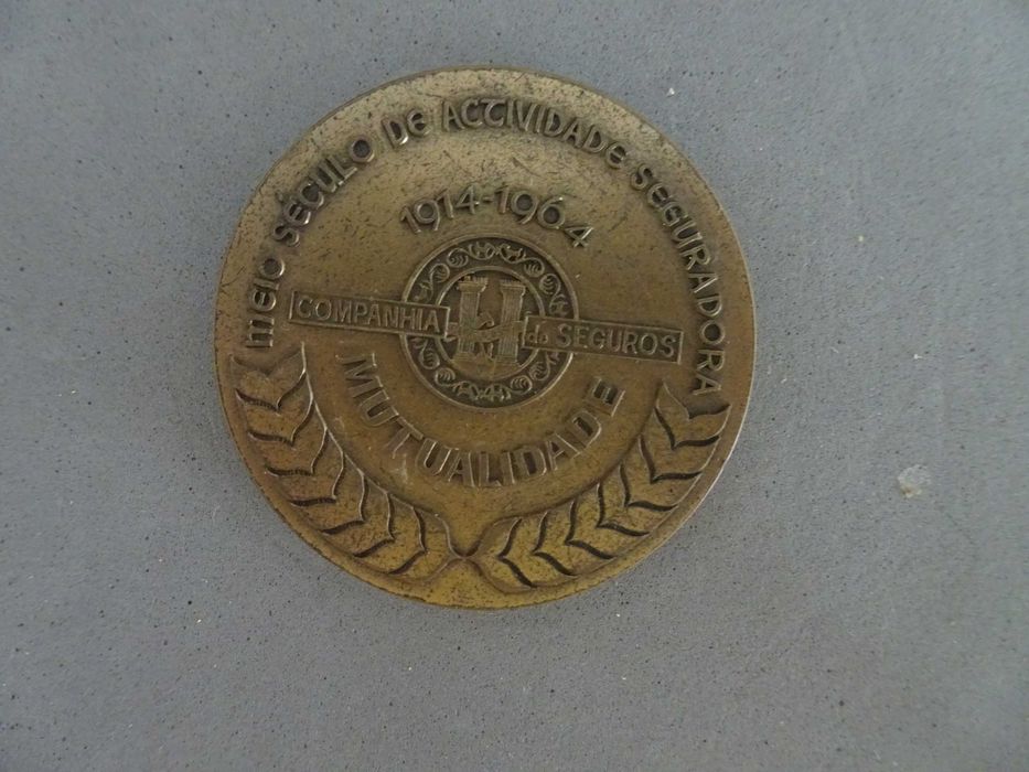 Medalha Companhia de Seguros Mutualidade Aniversário 1914/1964