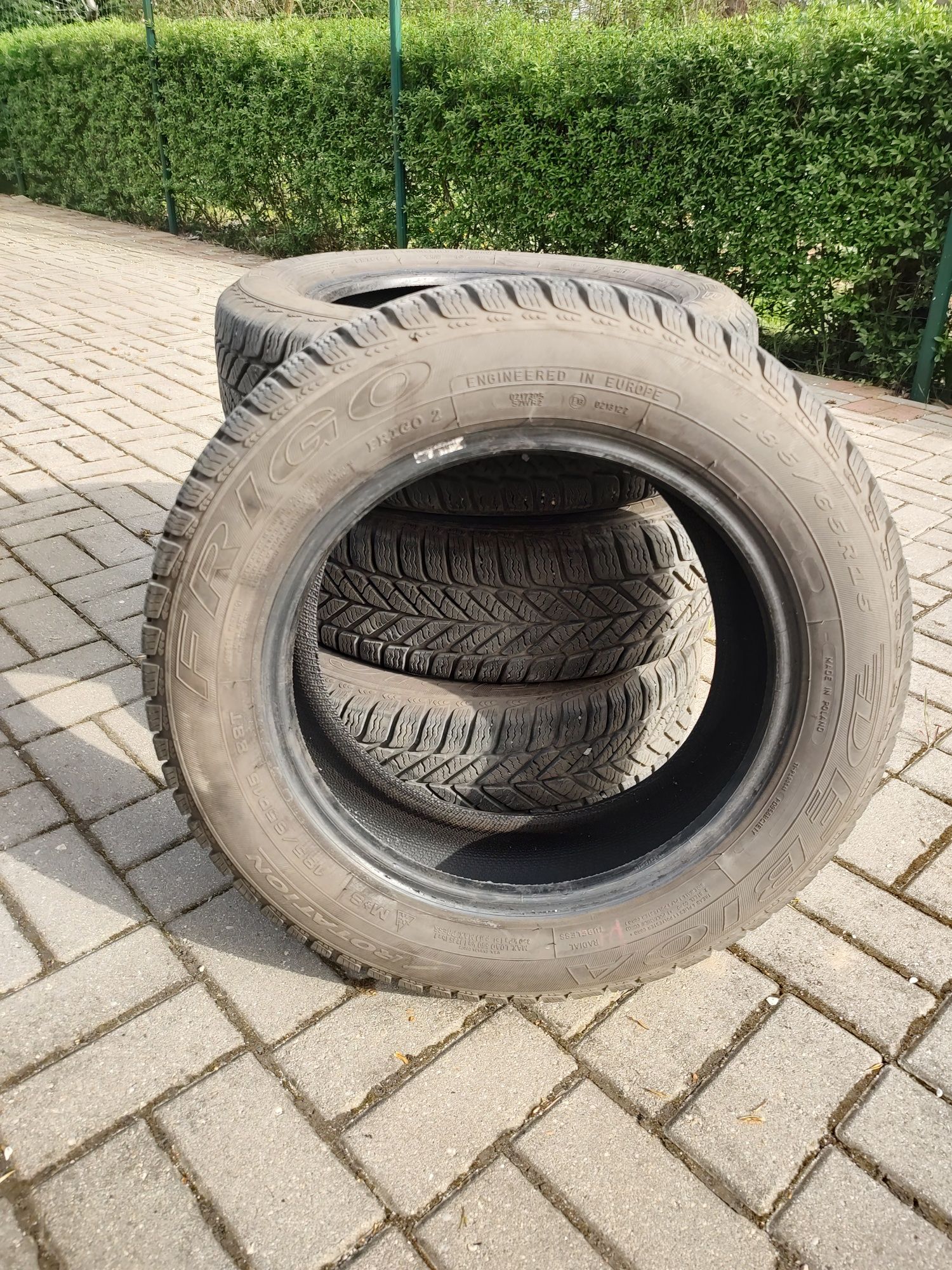 4x Dębica Frigo-zima / Hankook Kinergy Eco- lato 185/65 R15