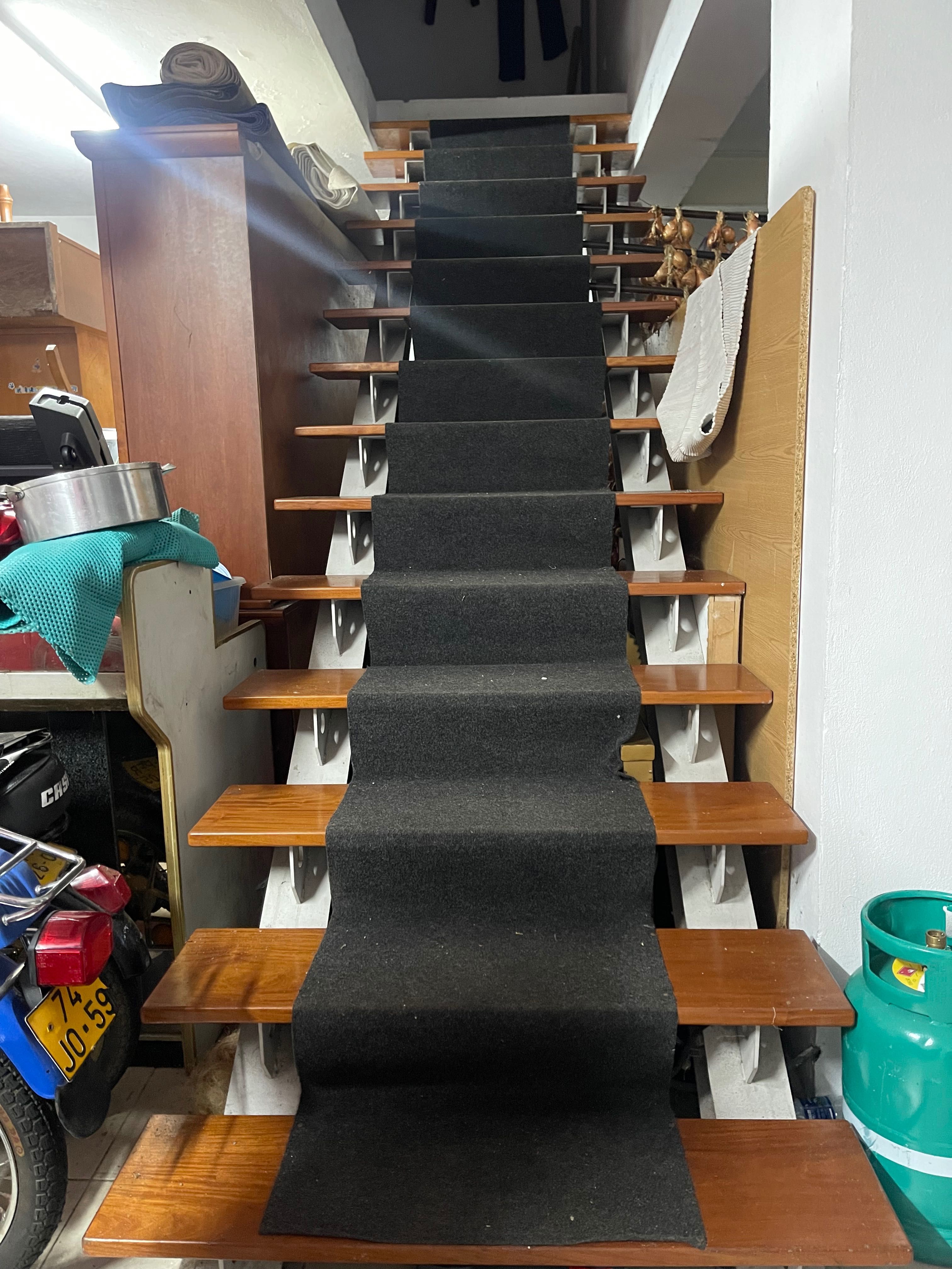 Escadas em ferro e madeira!
