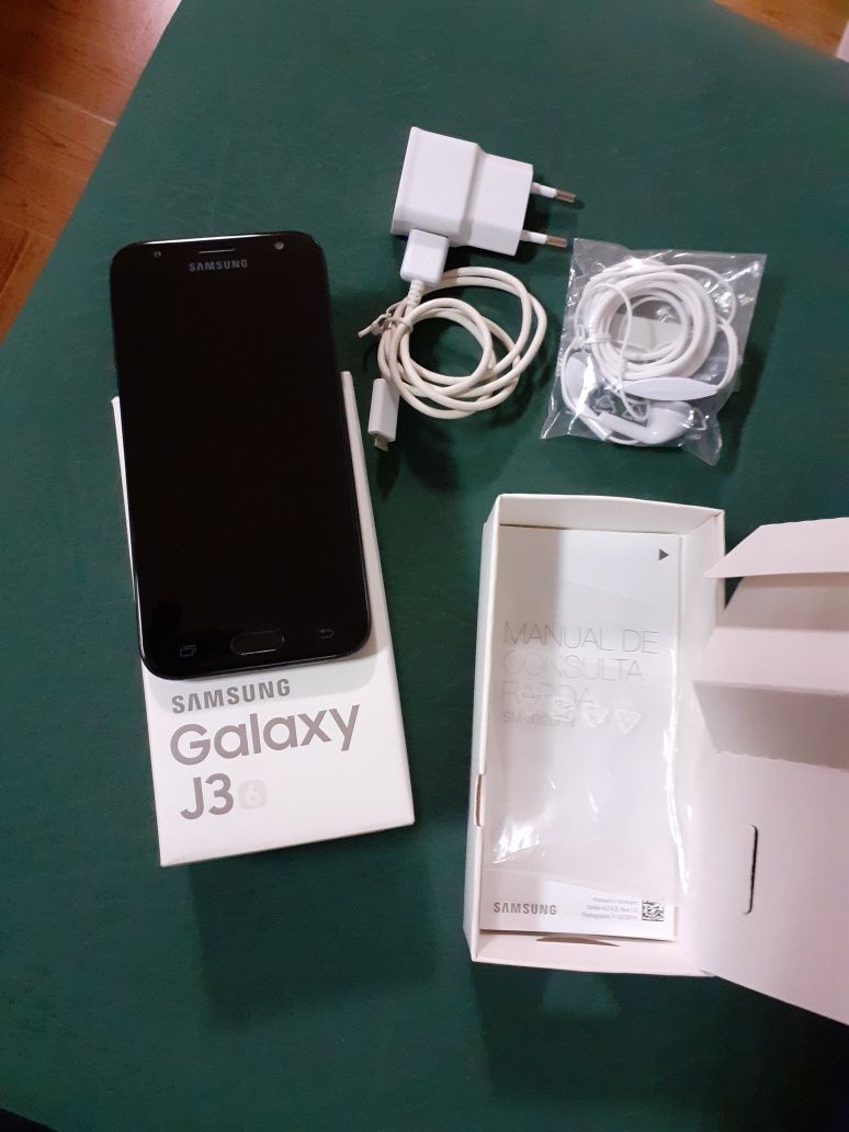 Samsung J3 2016, com avaria bateria.