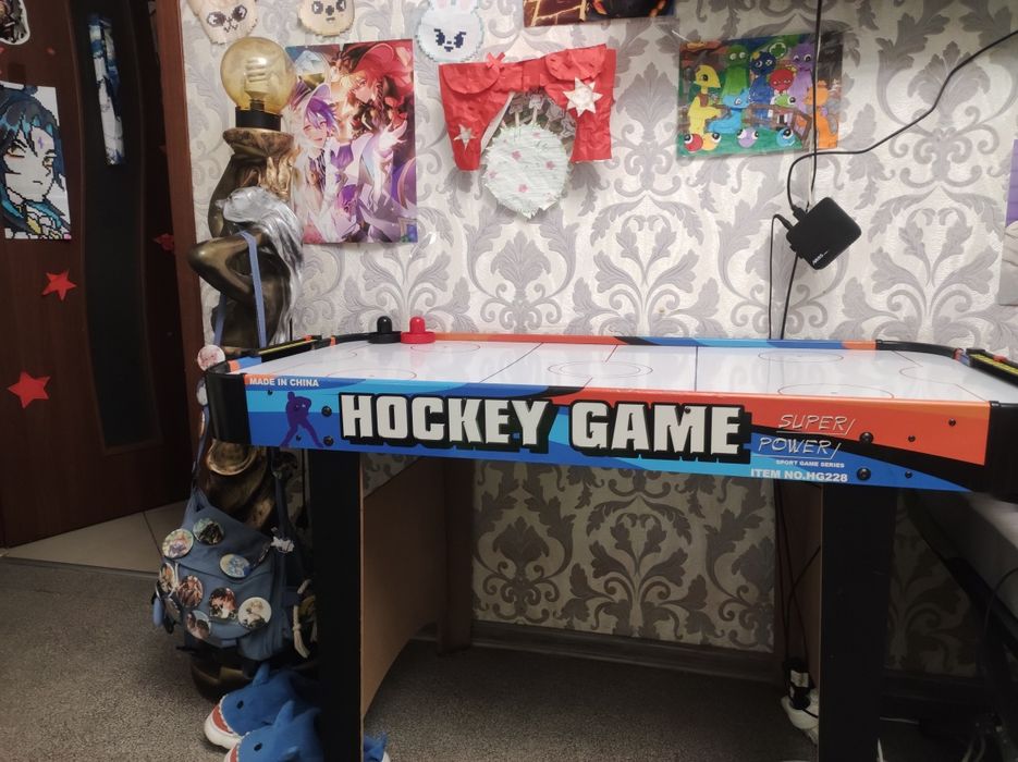 Аэрохокей с вентилятором