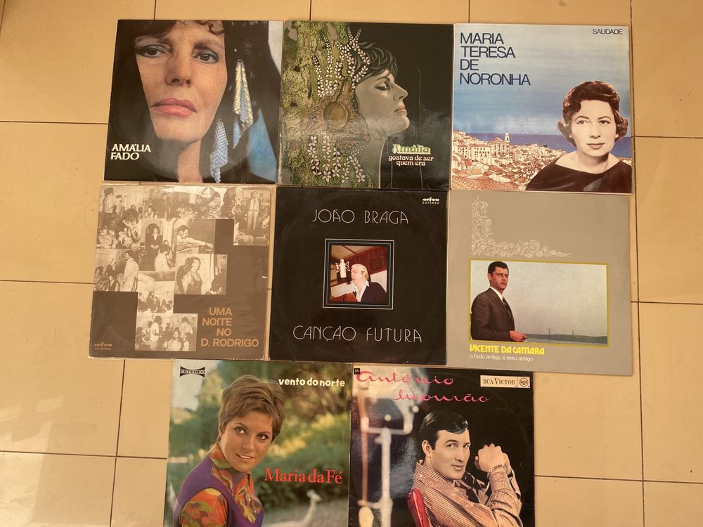 Discos de vinil fado