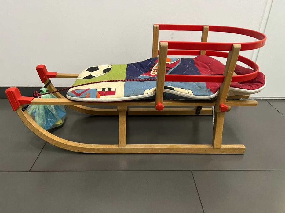 Санки дитячі, дерев'яні Spolnota Tatra v2