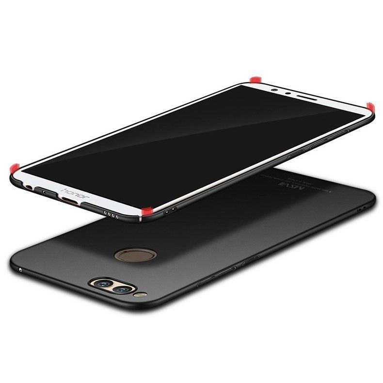 Ultracienkie Etui Msvii Simple Do Huawei Honor 10 Czerwony