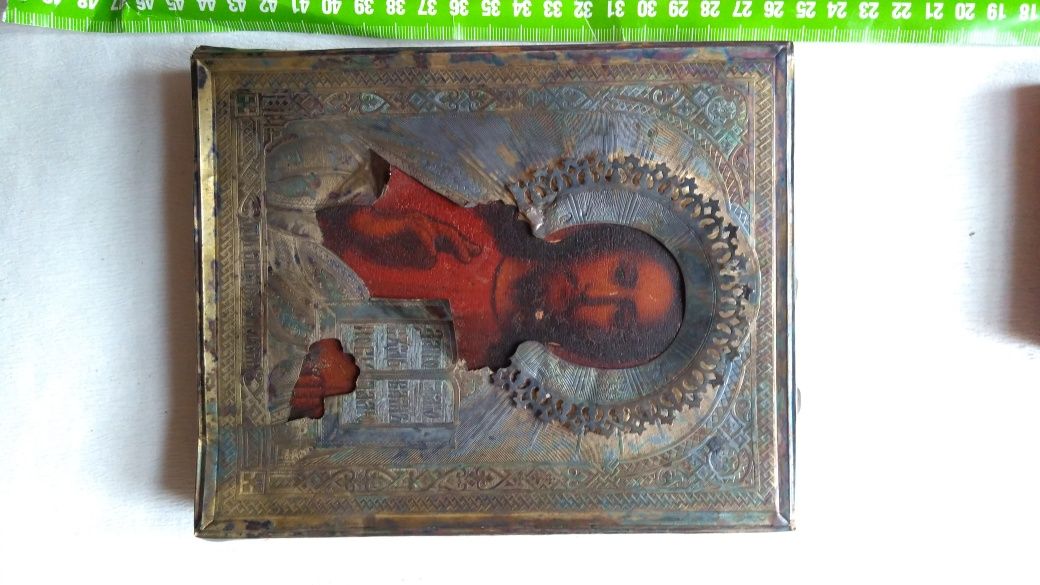 Ikona w koszulce srebrnej w cenie 1800 zł