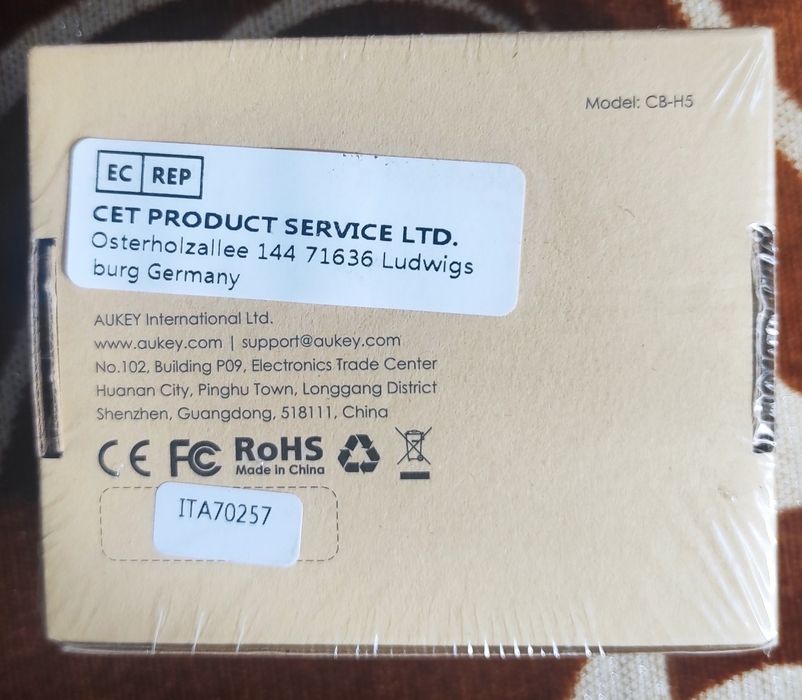 AUKEY ultranowoczesny aluminiowy HUB 4 Port USB 3.0