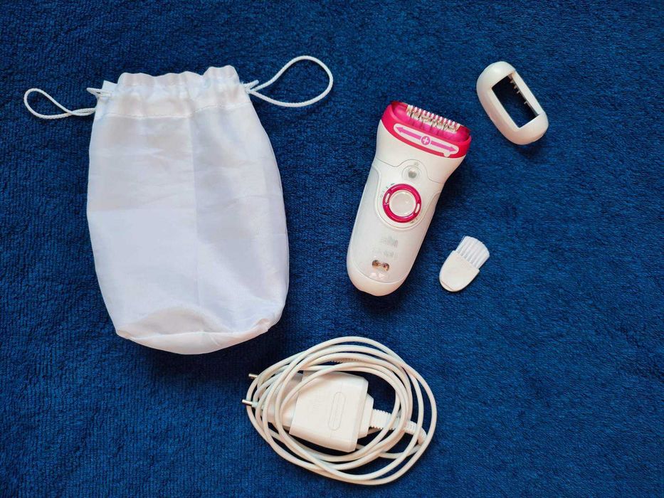 Эпилятор Braun браун Silk-epil 9 беспроводной