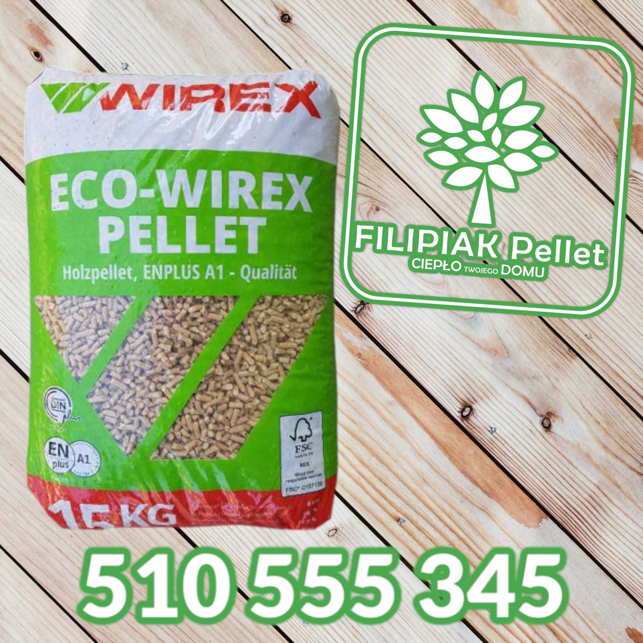 Pelet WIREX A1 EN+ DIN+ 6 mm Filipiak Pellet