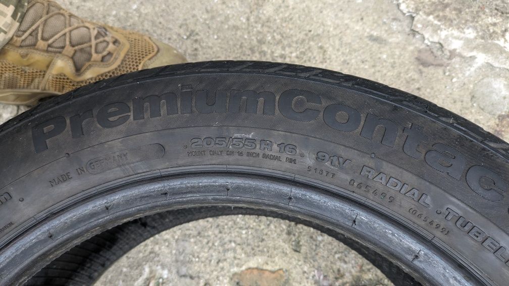 Шини 205/55 r16 Continental PremiumContact