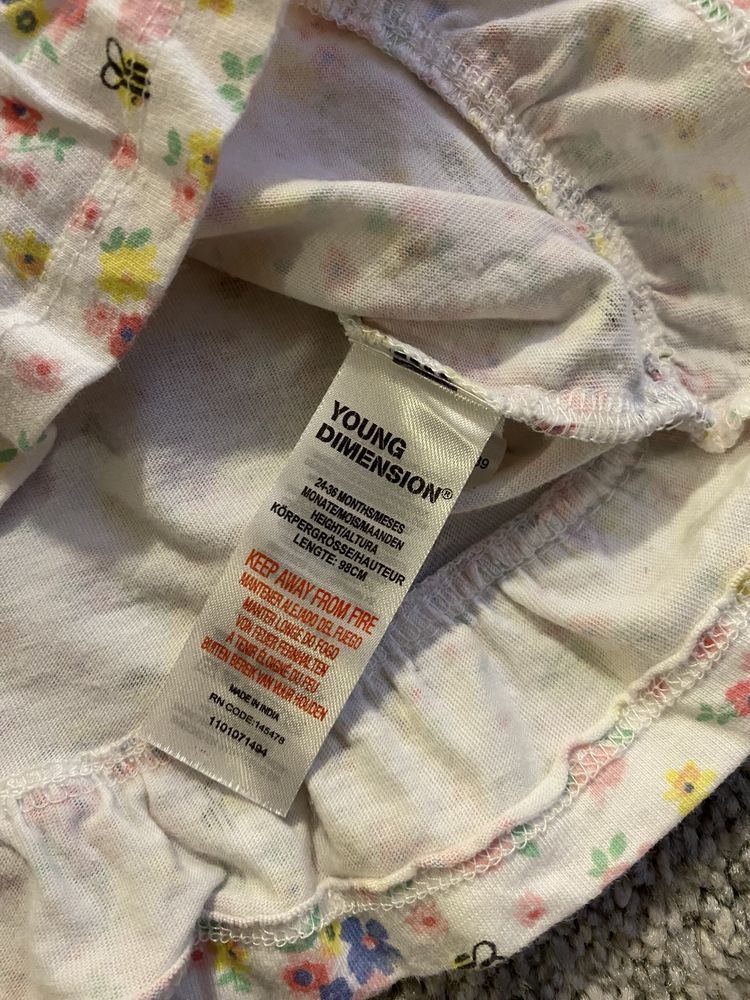4 bluzki dziewczęce Young Dimension i Primark