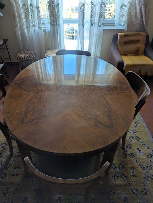 Stół drewniany + krzesła