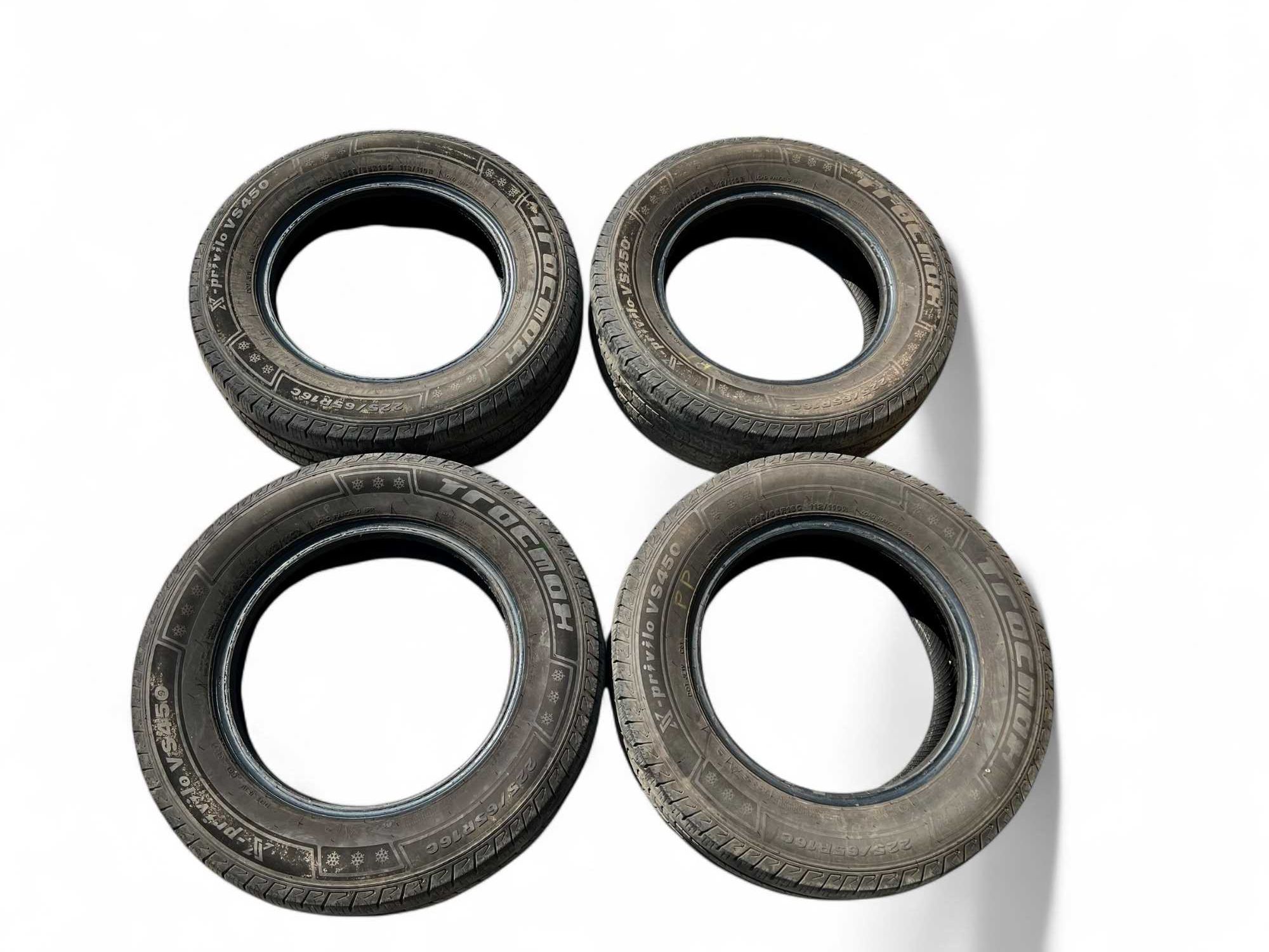 4x opony zimowe 225/65 R16c TRACMAX VS-450 X-Privilo 112/110R 2021r.