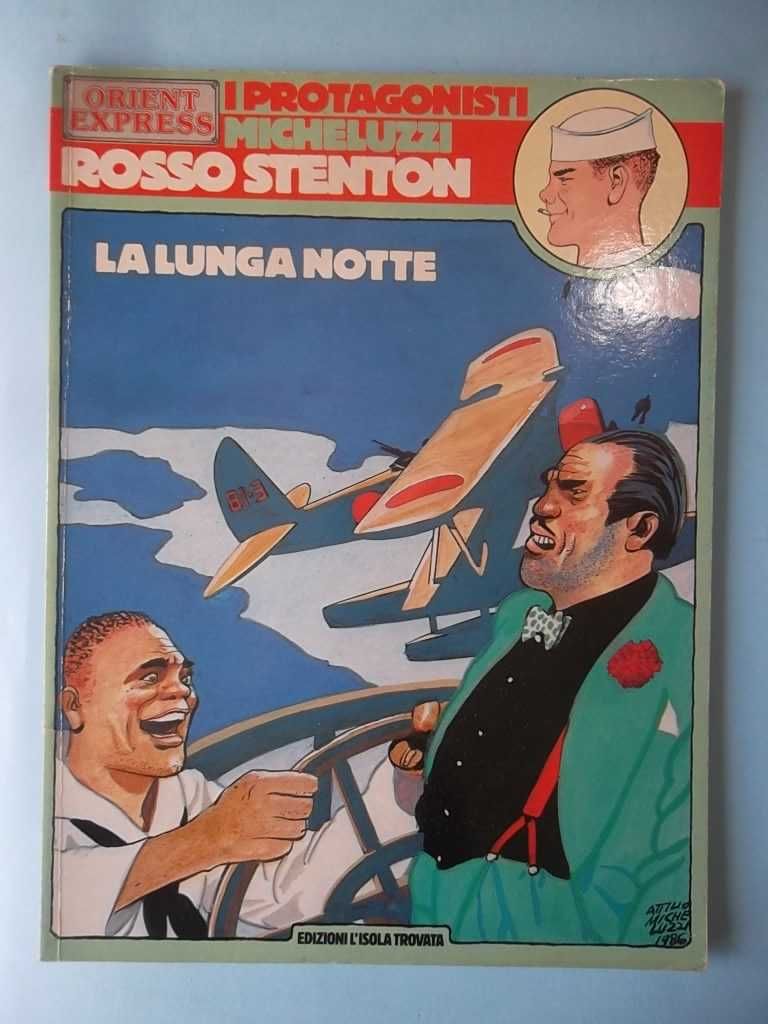 ROSSO STENTON - Vol. 1 e 2 - por Attilio Micheluzzi