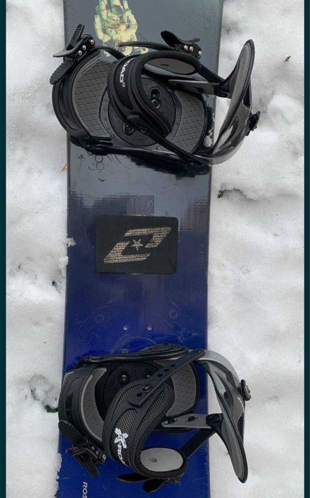 Сноуборд rossignol 134см з крепами