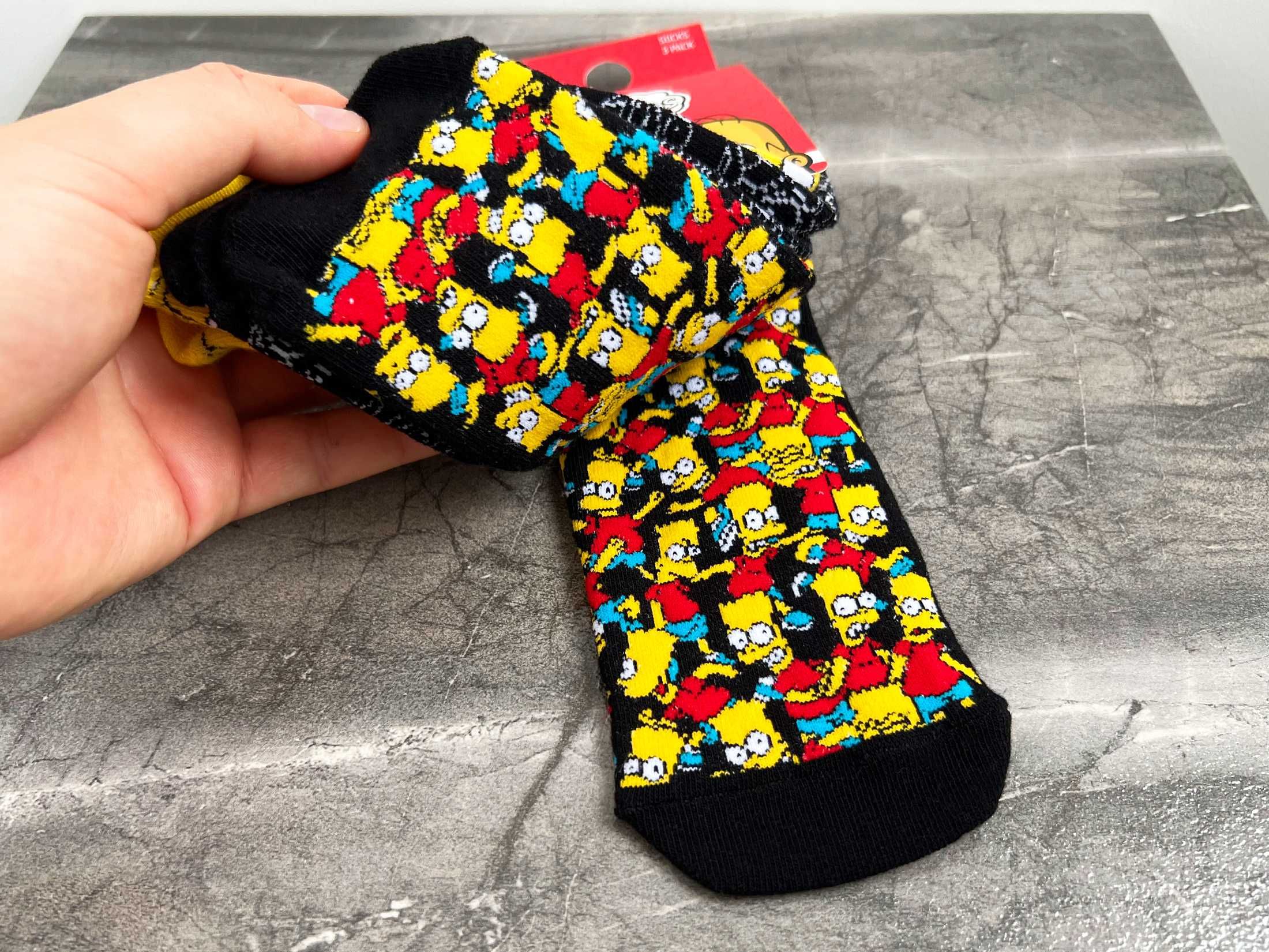 Шкарпетки Сімпсони, The Simpsons 3 пари (розміри 39-42, 43-46)