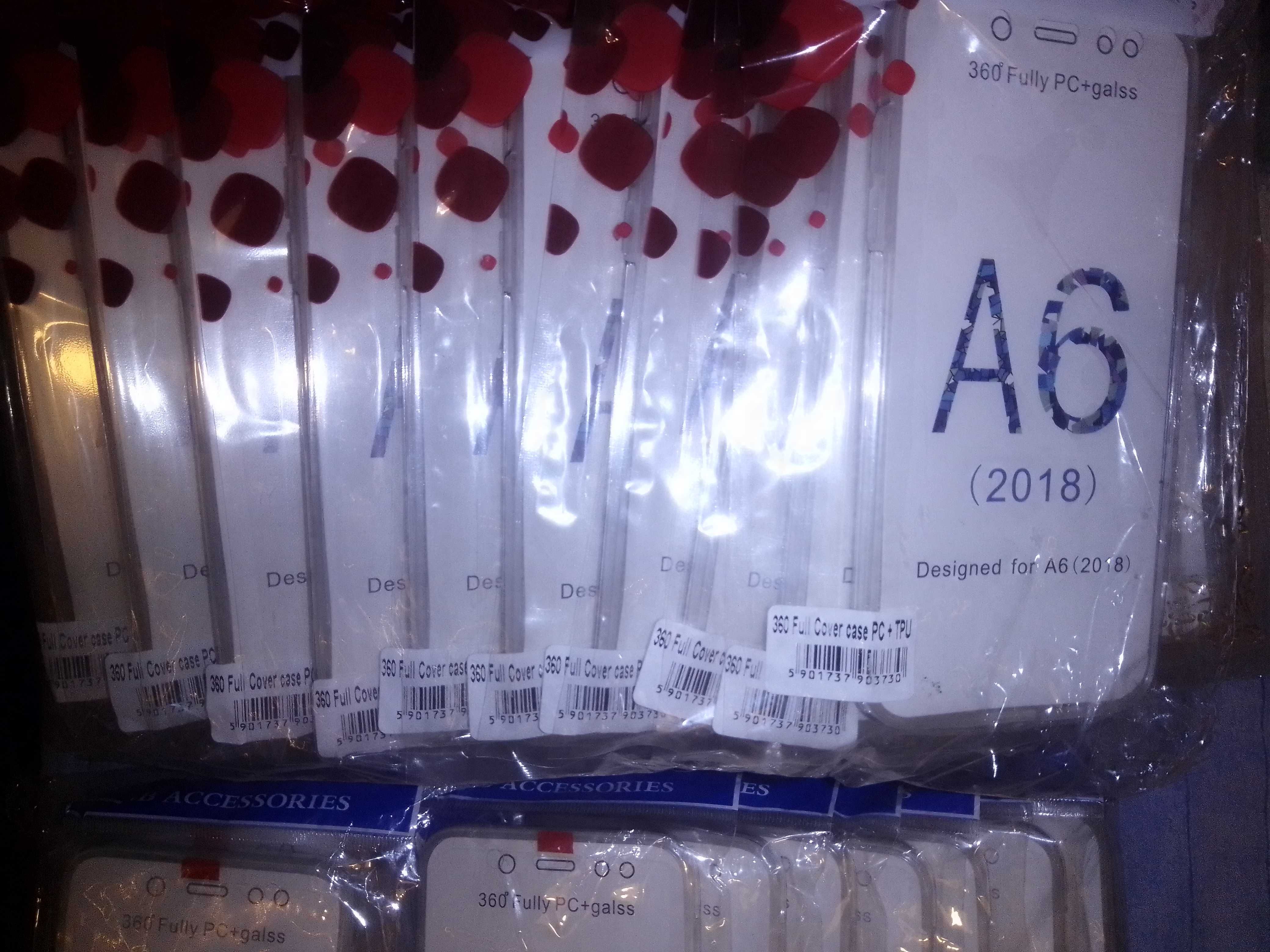 Várias Capas 360 Gel Dupla Frente e Verso - A6 2018 - A6 2018 plus