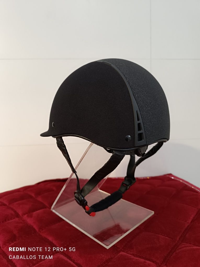 51;52;53;54;55 Kask jeździecki xxs-s KnightsBridge brokatowy