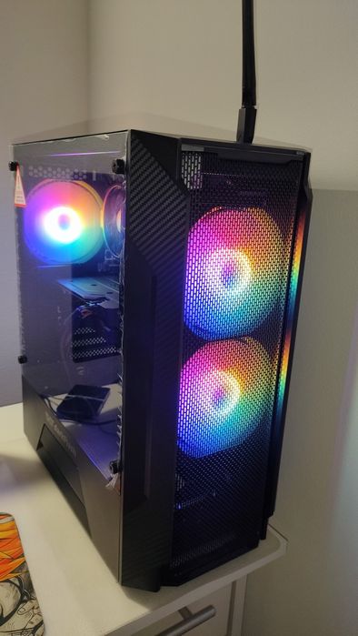 PC RGB GRY Ryzen 5 1600 DDR4 16GB 750GB GTX1660s 6GB 550W WiFi Win11
