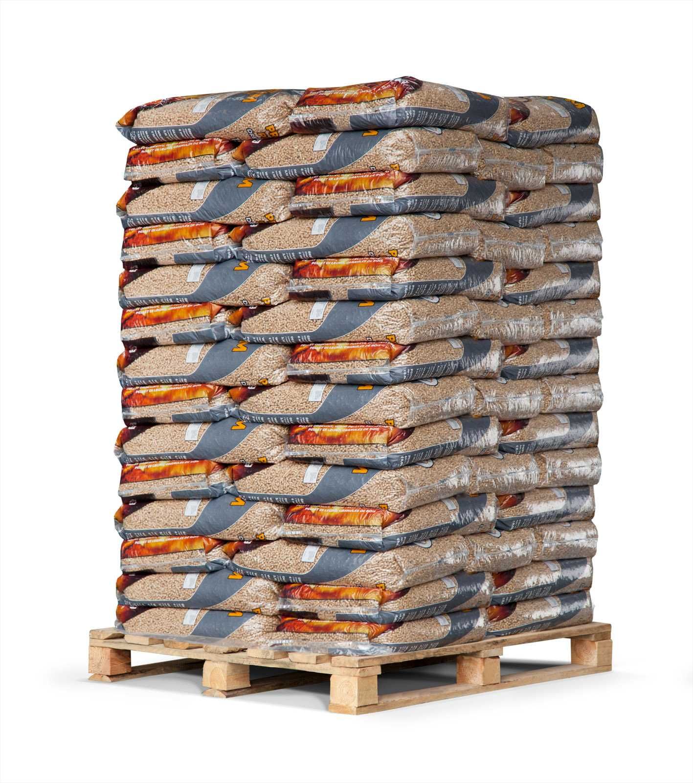 Opał, Pellet Premium iglasty 6 mm, certyfikat DIN PLUS A1, Wylewa