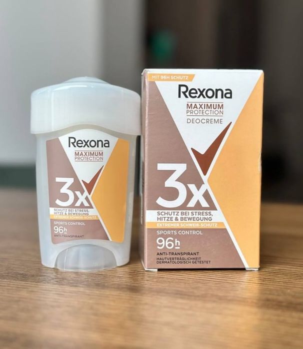 Rexona Maximum Protection 3X – Антиперспірант 96 годин | Stress Contro