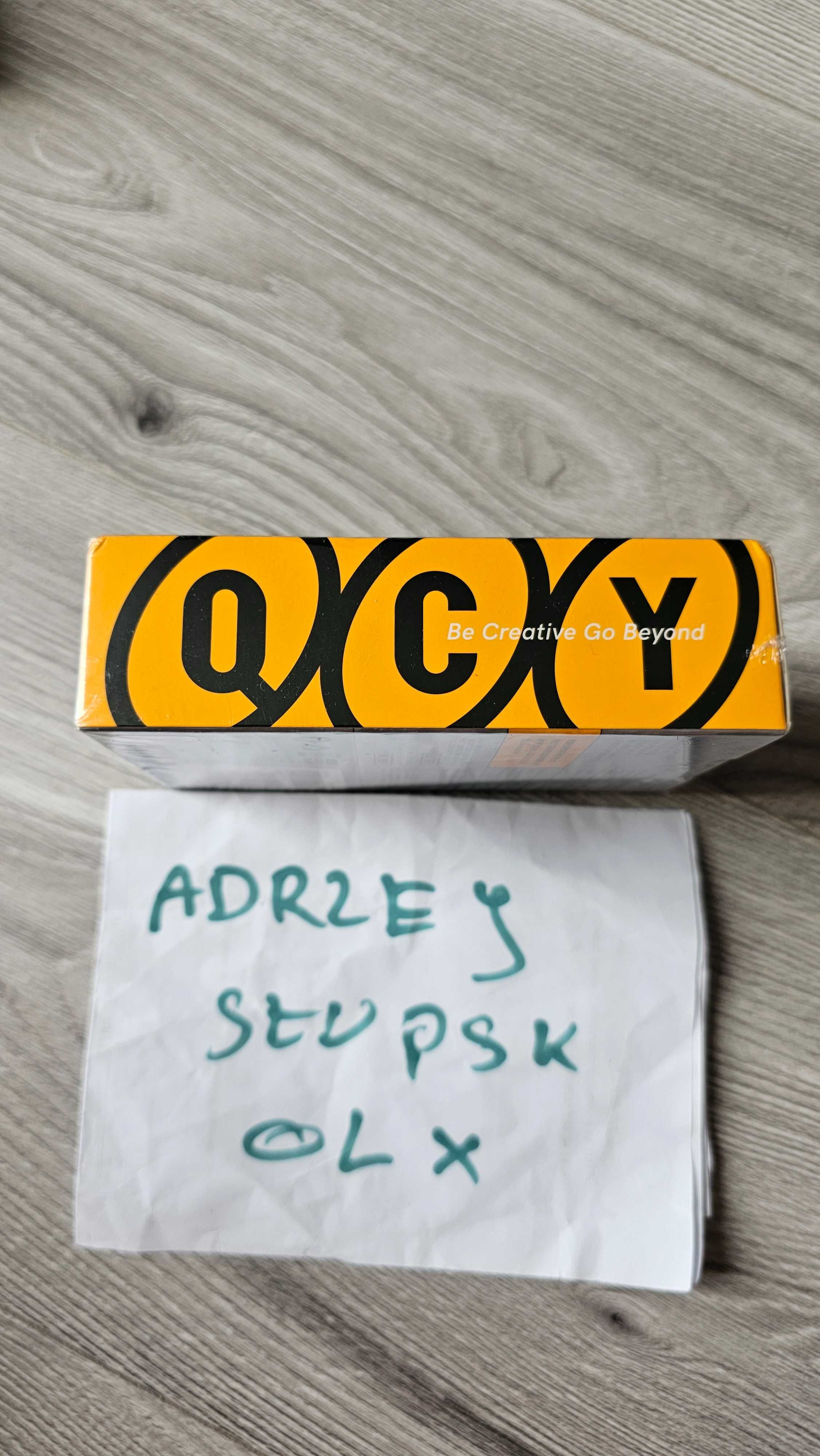 QCY T13 ANC Dokanałowe Słuchawki Bezprzewodowe TWS Bluetooth 5.3 Białe