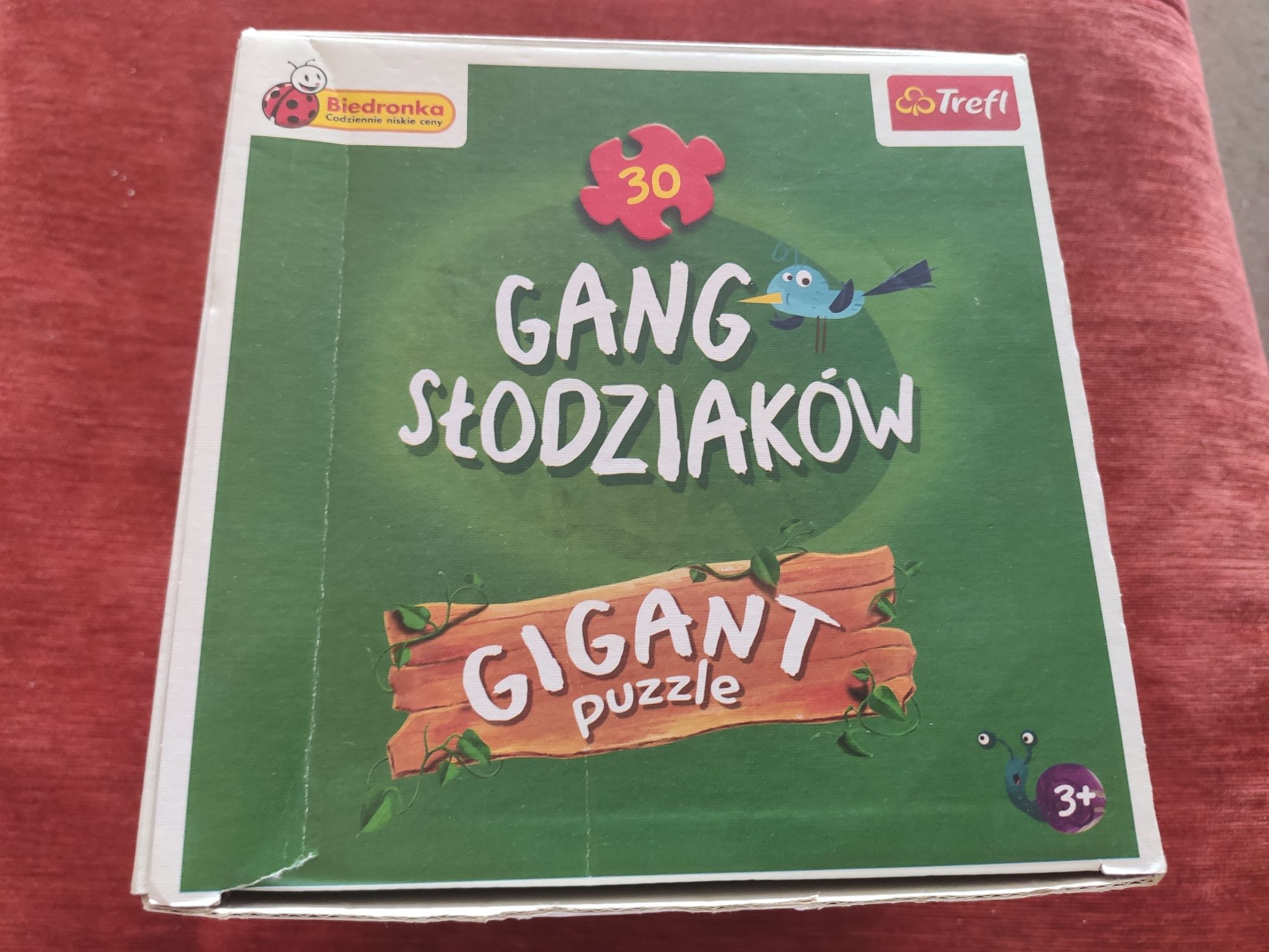 Puzzle Gigant Gang Słodziaków 3+