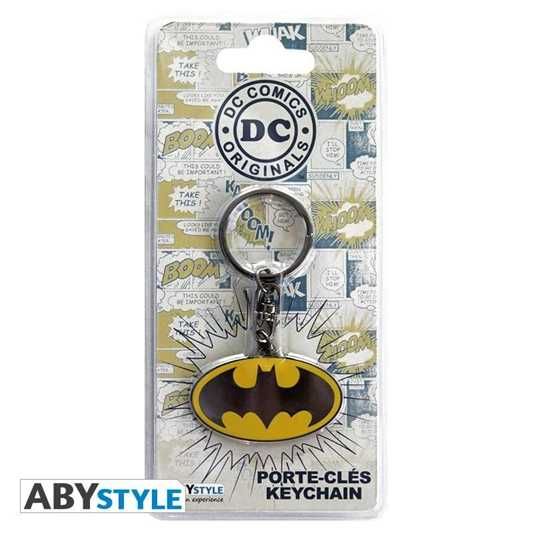 Brelok Gadżet Logo DC COMICS BATMAN Keychain Breloczek Filmowy Nowy