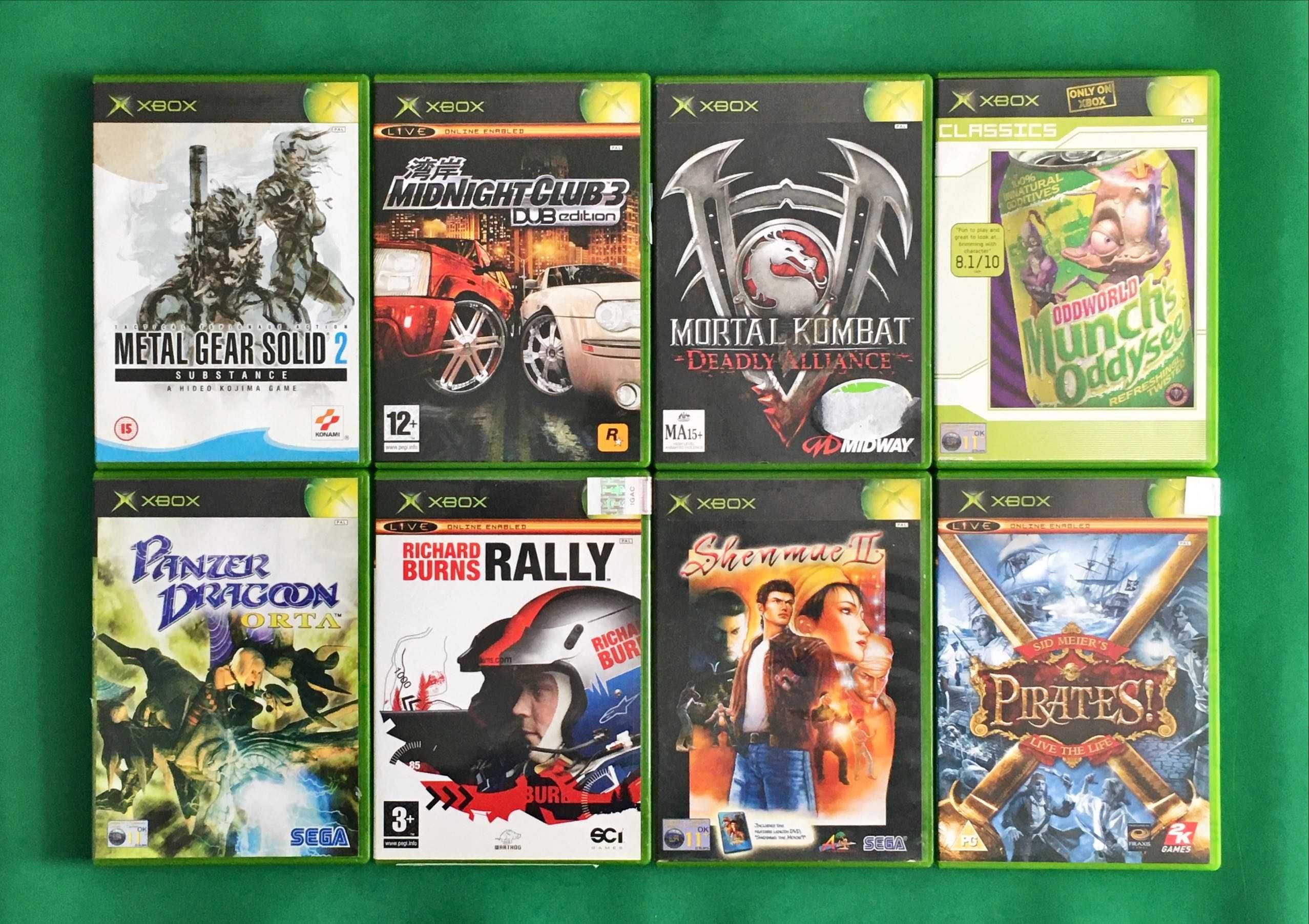 XBOX ORIGINAL Blinx Call Duty Half-Life Metal Gear Morrowind Star Wars