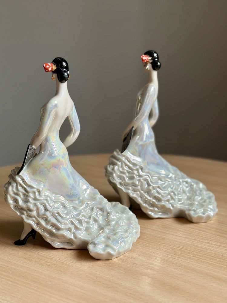 Carmen tancerka flamenco. Figurka porcelanowa Koresteń